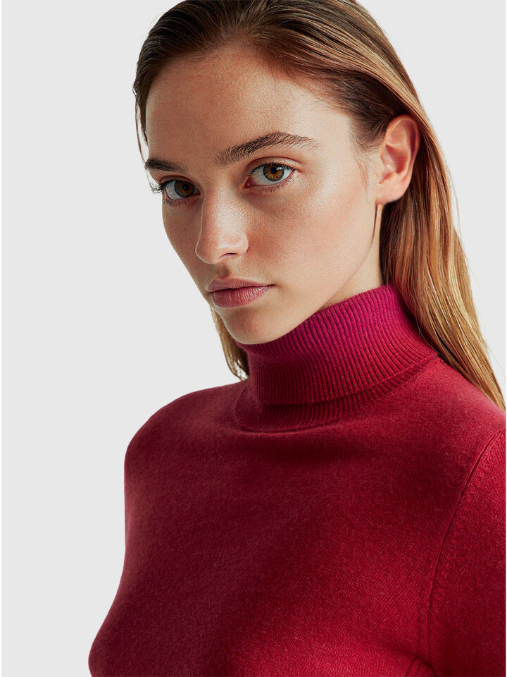 TURTLE NECK SWEATER Women image number 4